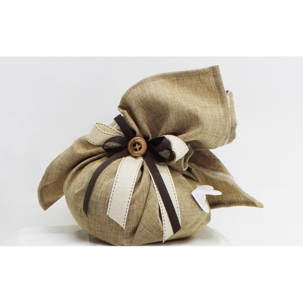 Foulard Portapanettone Natalizio con Fiocco - Forever - 100% Made in Italy