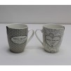 Tazze da Latte Mug Sweet Dreams in Porcellana