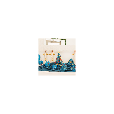 Albero di natale in porcellana di Capodimonte